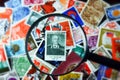 Old Soviet postage stamps