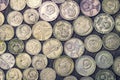 Old Soviet Russian copper coins