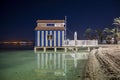 Old spa on the Mar Menor in the municipality of Los Alcazares, Region of Murcia