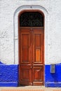 Old Spanish architecture, Arequipa, Peru. Royalty Free Stock Photo