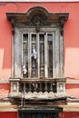 Old Spanish architecture, Arequipa, Peru. Royalty Free Stock Photo