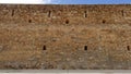 Old Spanish fortress wall Royalty Free Stock Photo