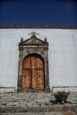 Old Spanish weathered door at Vilaflora, Tenerife Royalty Free Stock Photo