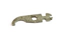 Old spanner. Royalty Free Stock Photo