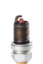 Old spark plug for a vehicle Royalty Free Stock Photo