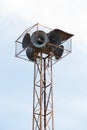 Old Speaker Tower Royalty Free Stock Photo