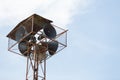 Old Speaker Tower Royalty Free Stock Photo