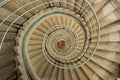 Old spiral staircase Royalty Free Stock Photo
