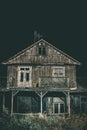 Spooky haunted house Royalty Free Stock Photo