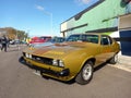 Old sport 1971 Chevrolet Chevron SS coupe by GM Argentina in the street. Classic car show