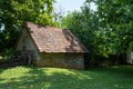 Old Springhouse under the Trees Royalty Free Stock Photo