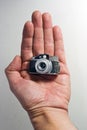 Old spy camera Royalty Free Stock Photo