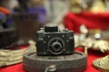 An old spy camera of very small size Royalty Free Stock Photo