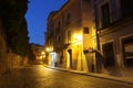 Old square in Cuenca. Spain Royalty Free Stock Photo