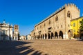 Old square in Mantova, Italy Royalty Free Stock Photo