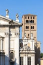 Old square in Mantova, Italy Royalty Free Stock Photo