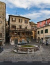 The old square in Narni Royalty Free Stock Photo