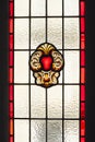 Old Stained glass window Royalty Free Stock Photo