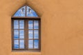 Stained Glass Adobe Church Window Royalty Free Stock Photo