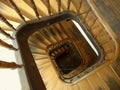 Old staircase Royalty Free Stock Photo