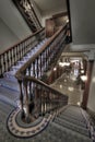 Old Staircase Into Hallway Royalty Free Stock Photo