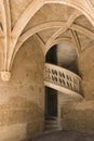 Old staircase, Paris Cluny Museum Royalty Free Stock Photo