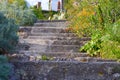 Old staircases in sicily Royalty Free Stock Photo