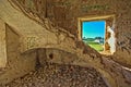 Old Stairs in The Friars` Convent. Carmona 5 Royalty Free Stock Photo