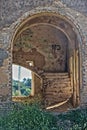 Old Stairs in The Friars` Convent. Carmona 6 Royalty Free Stock Photo