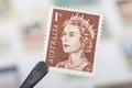 Old stamp of Australia Royalty Free Stock Photo