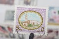 Old stamp of Kuwait Royalty Free Stock Photo