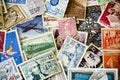 Old Stamps Royalty Free Stock Photo