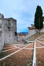 Old starway in Campobasso Royalty Free Stock Photo