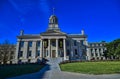 Old state capitol university of Iowa campus Iowa city Royalty Free Stock Photo