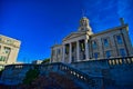 Old state capitol university of Iowa campus Iowa city Royalty Free Stock Photo