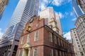 Old State House in Boston, Massachusetts Royalty Free Stock Photo