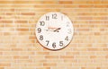 An old station clock Royalty Free Stock Photo