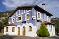 Old station in Ona, Burgos Royalty Free Stock Photo