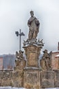 Old statue, monument in Kutna Hora Royalty Free Stock Photo