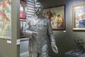 Old statue of Stalin in in Hungarian national museum in Budapest