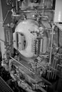 Old Steam Engine Boiler