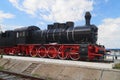 Old steam engine train Royalty Free Stock Photo