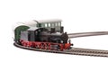 Old steam loco model