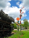 Old steam locomotive