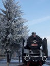 Old steam locomotive