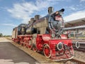 Old steam locomotive made in Romania in 1932. Exhibited in Oradea