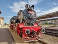 Old steam locomotive made in Romania in 1932. Exhibited in Oradea