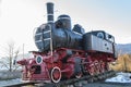 Old steam locomotive