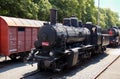 Old Steam Locomotive Royalty Free Stock Photo