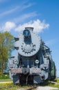 Old steam locomotive train Royalty Free Stock Photo